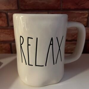 Rae Dunn Cream Relax Mug
